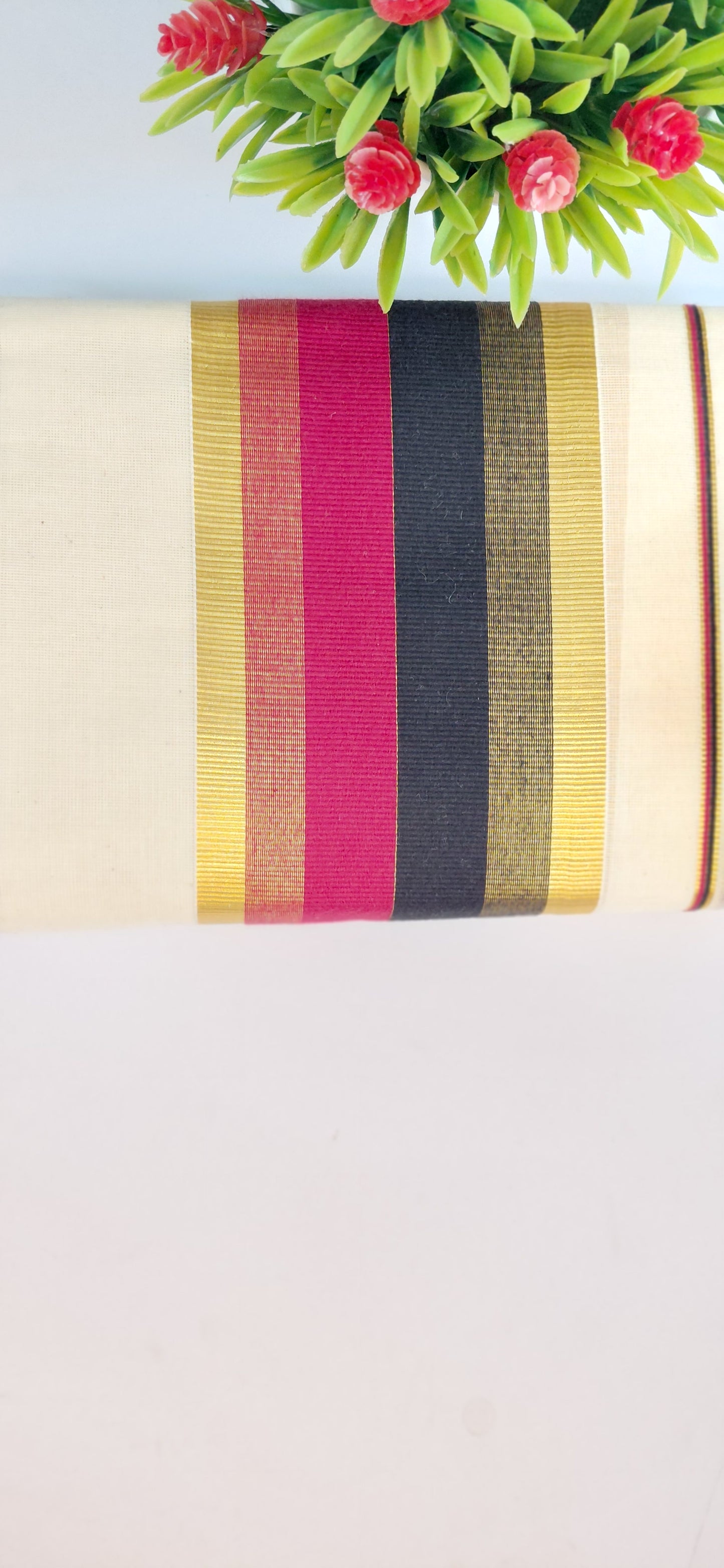 Kerala Handloom Single Set Mund