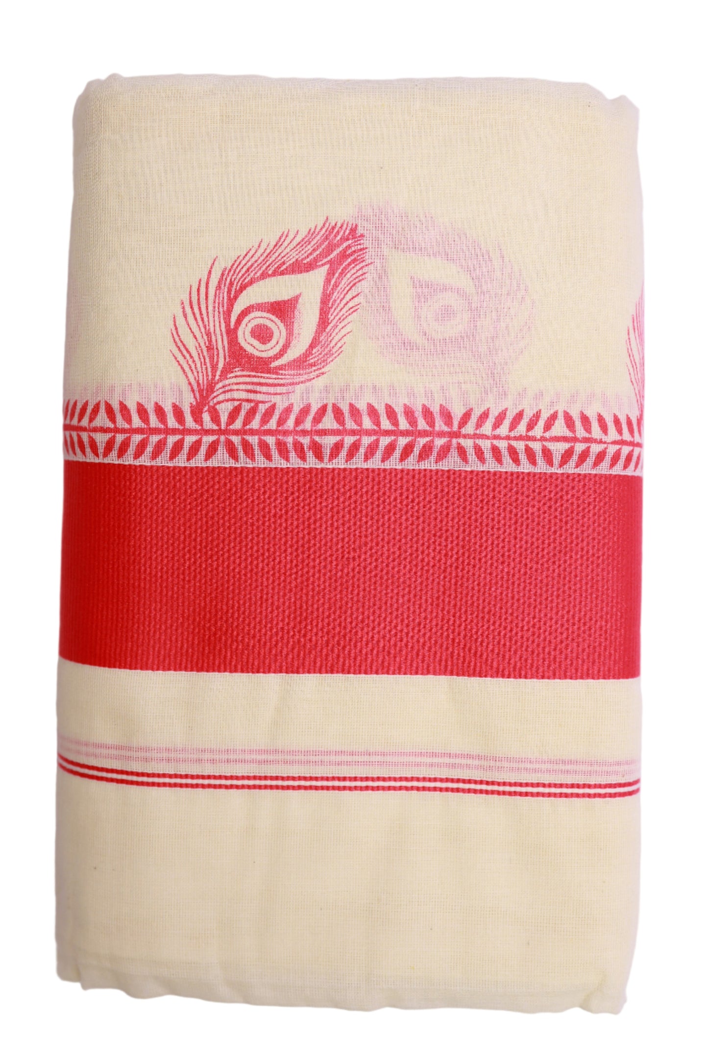 Kerala Cotton Set Mundu (Single)