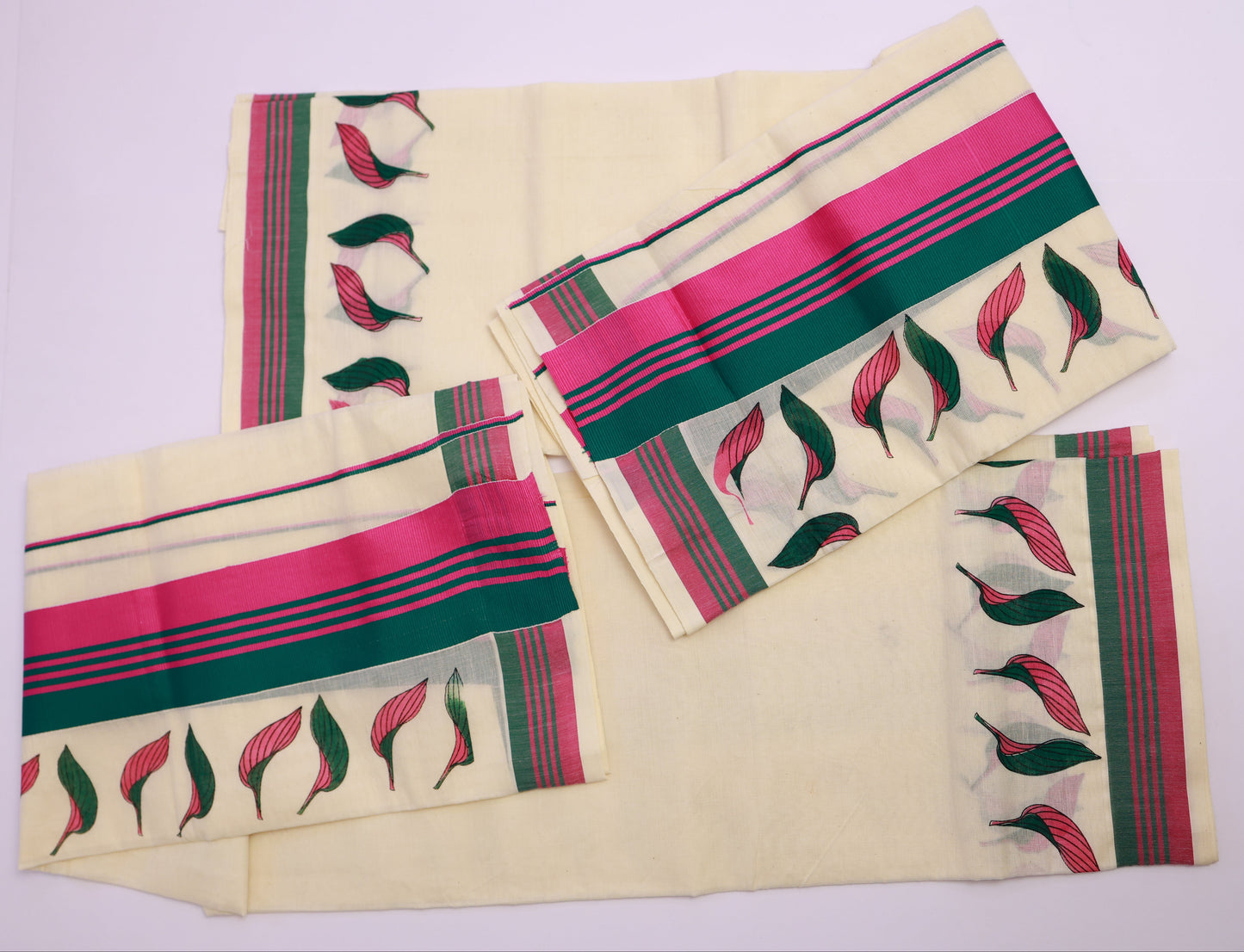 Kerala Cotton Set Mundu (Single)
