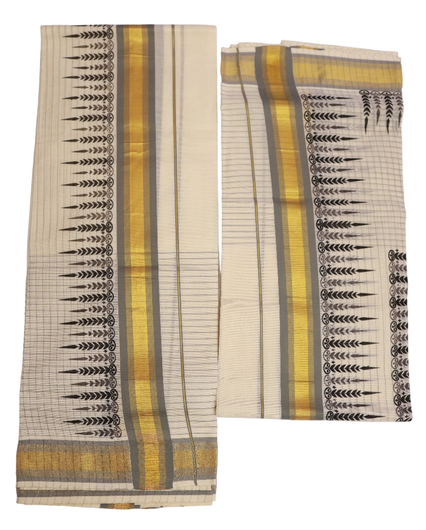 Kerala Cotton Set Mundu (Single)