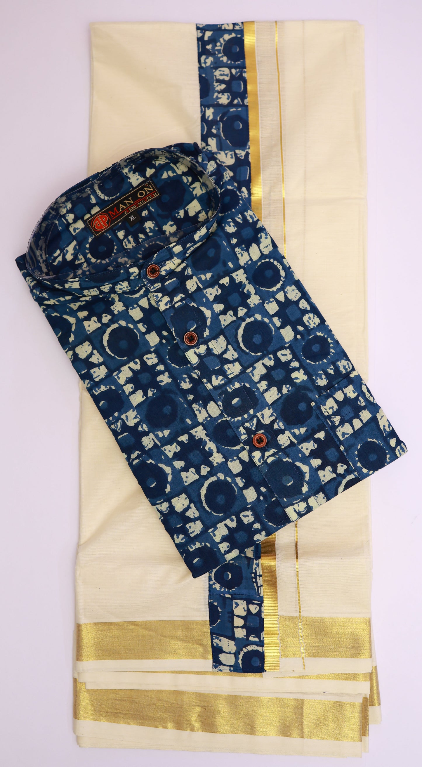 Men’s Combo Ajrakh Set