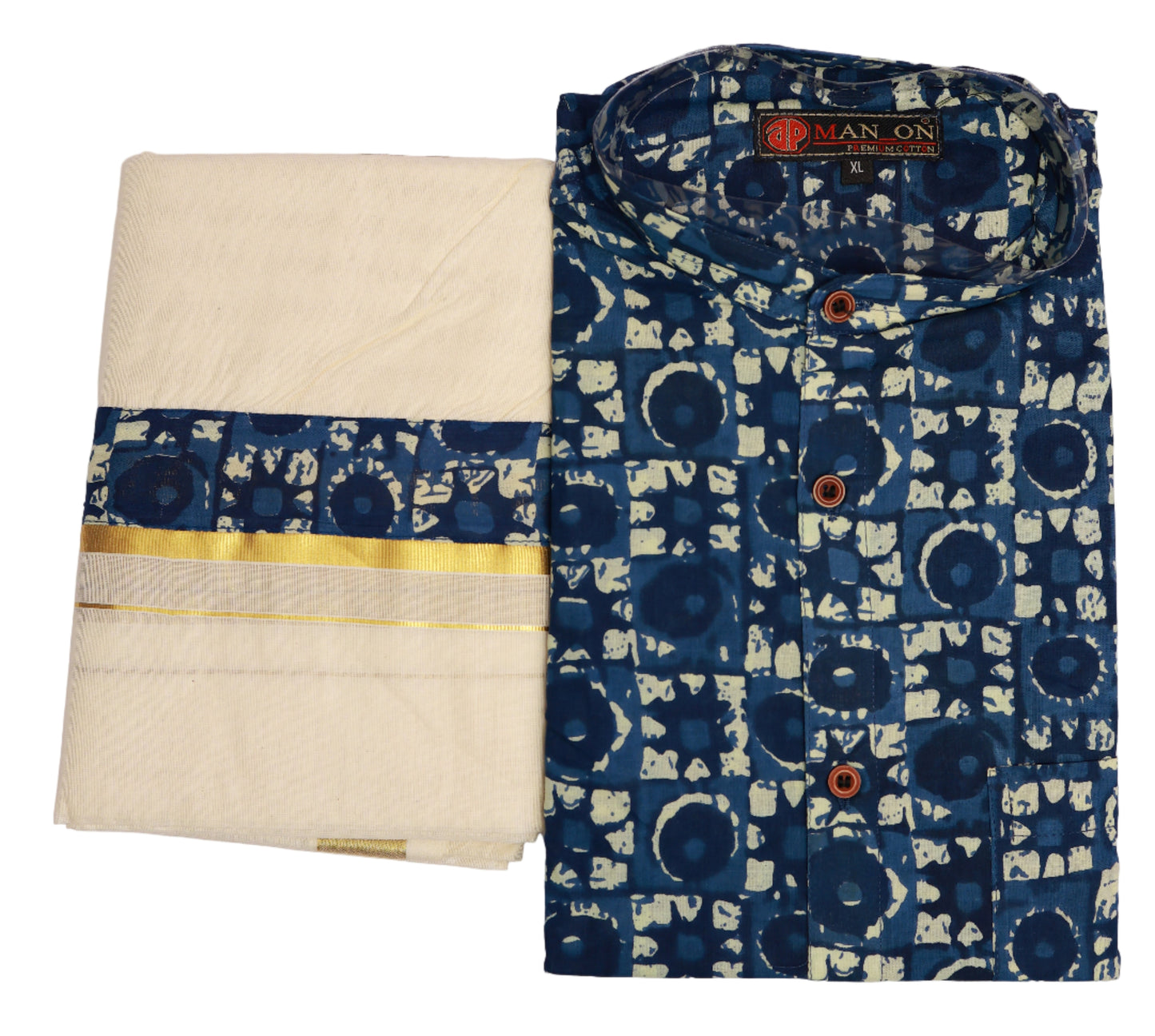 Men’s Combo Ajrakh Set