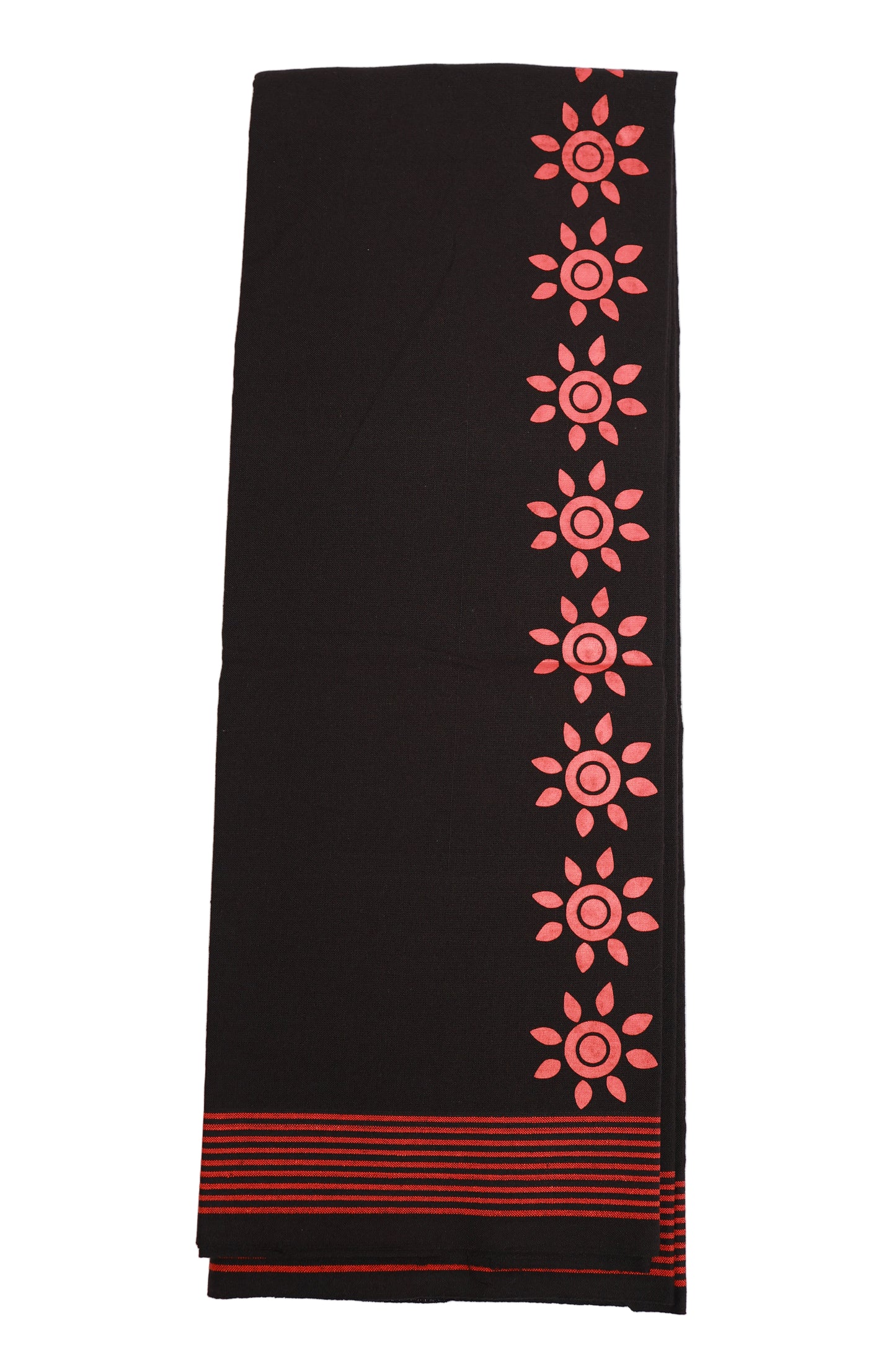 Black Pure Cotton Mund