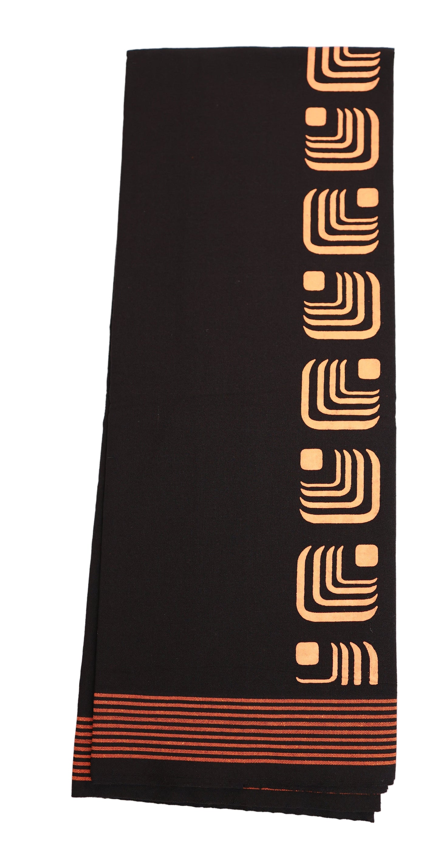 Black Pure Cotton Mund