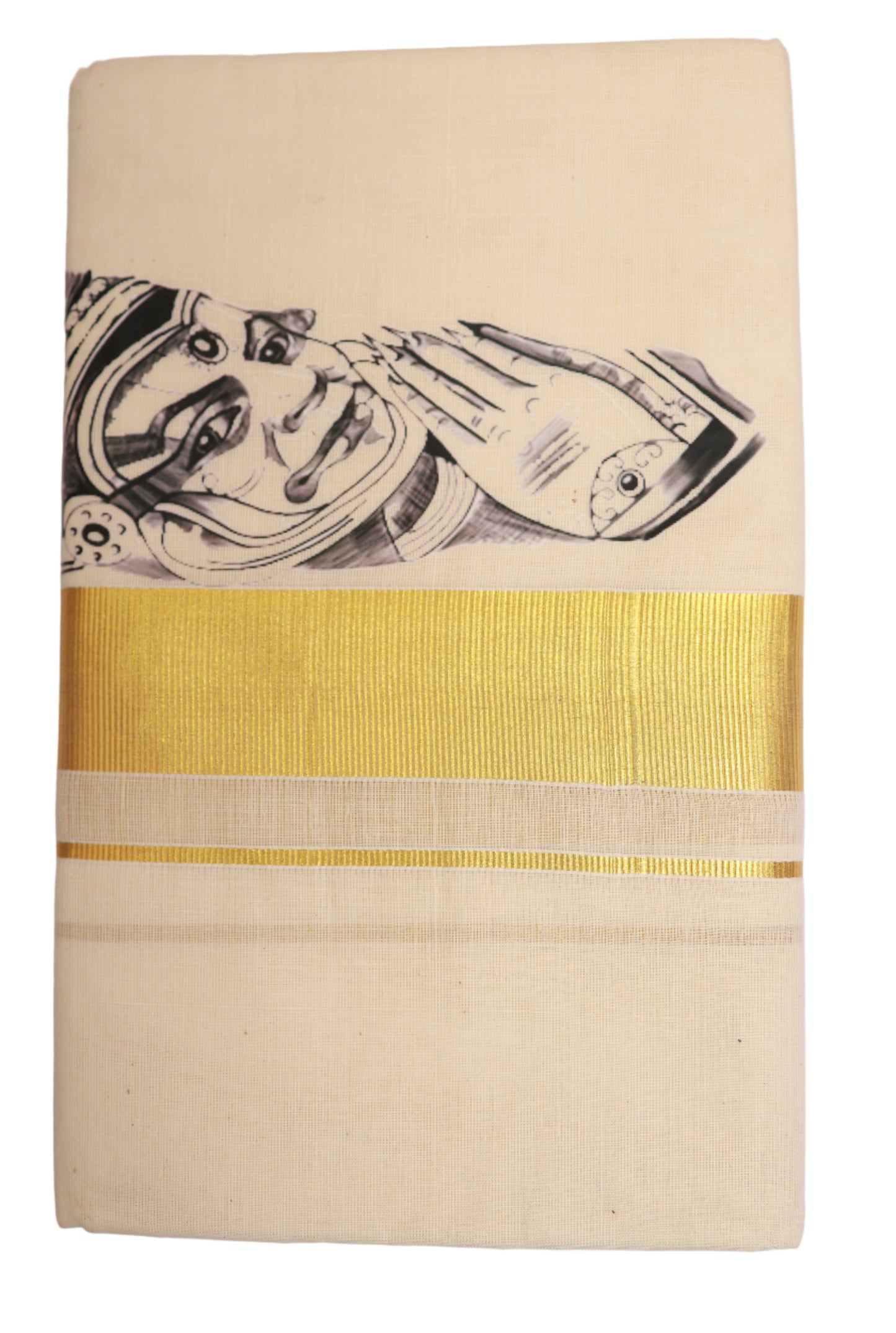 Kerala Sticker Dhoti Mural