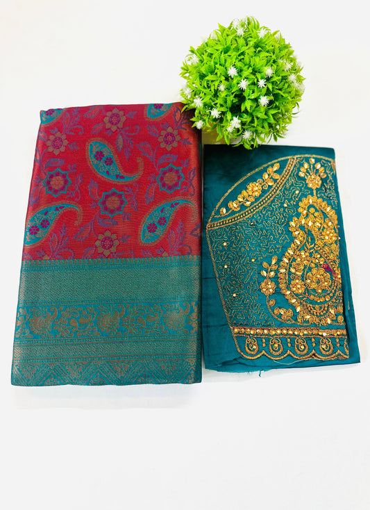 AMURTHA SAREE WITH BLOUSE