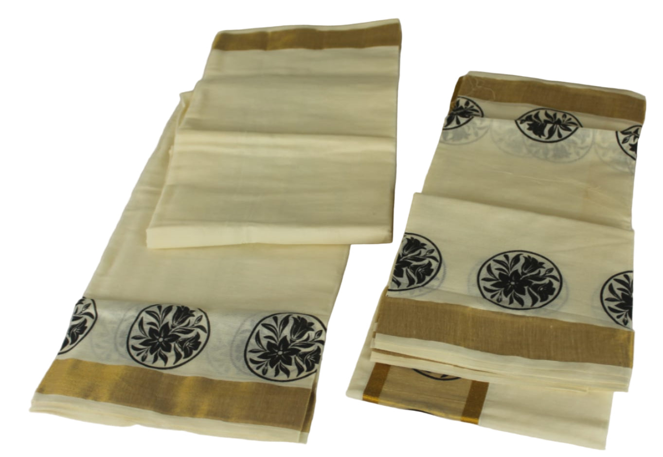 Kerala Cotton Set Mundu (Single)