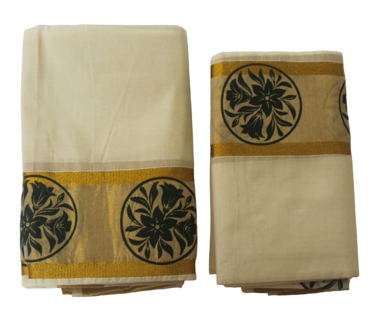Kerala Cotton Set Mundu (Single)