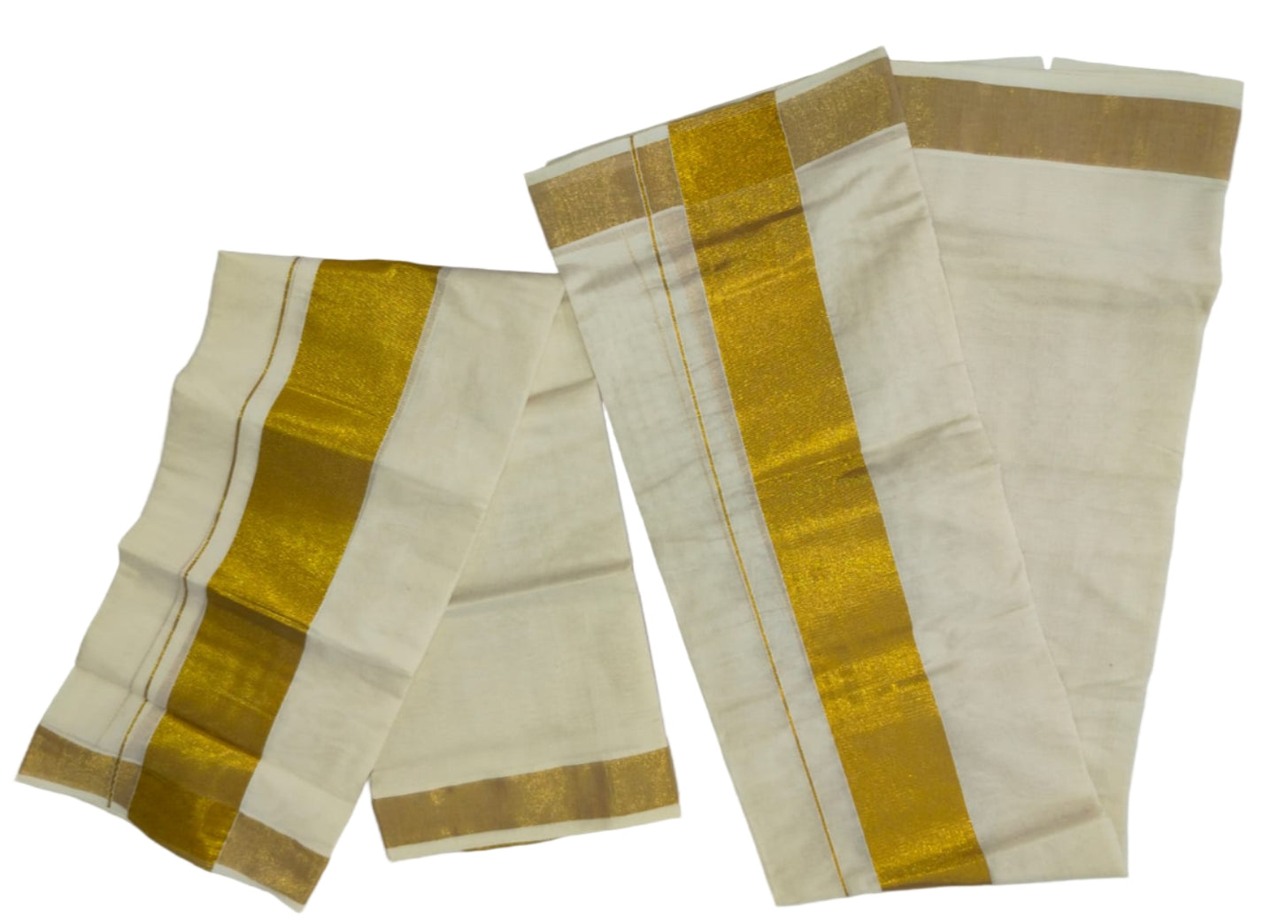 Kerala Cotton Set Mundu (Single)