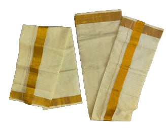 Kerala Cotton Set Mundu (Single)