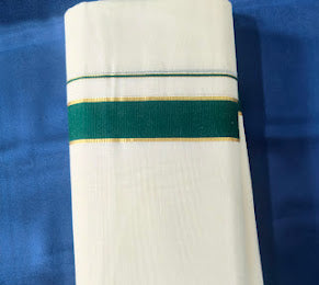 Kerala Handloom Double Mundu
