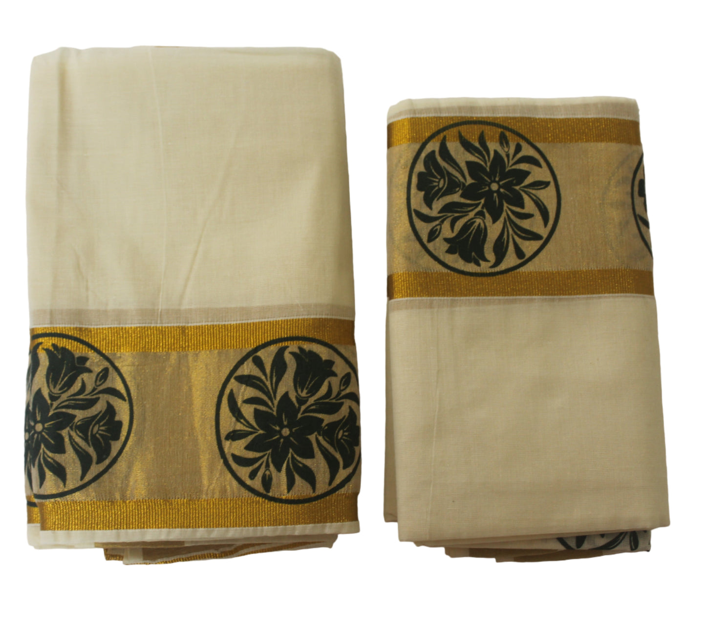 Kerala Cotton Set Mundu (Single)