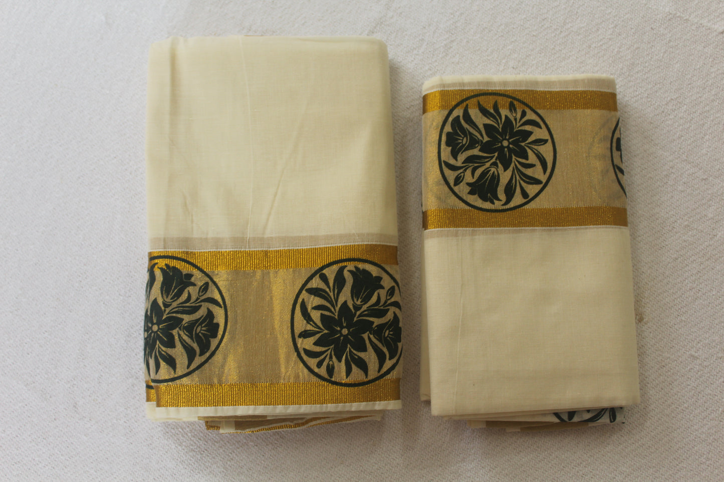 Kerala Cotton Set Mundu (Single)