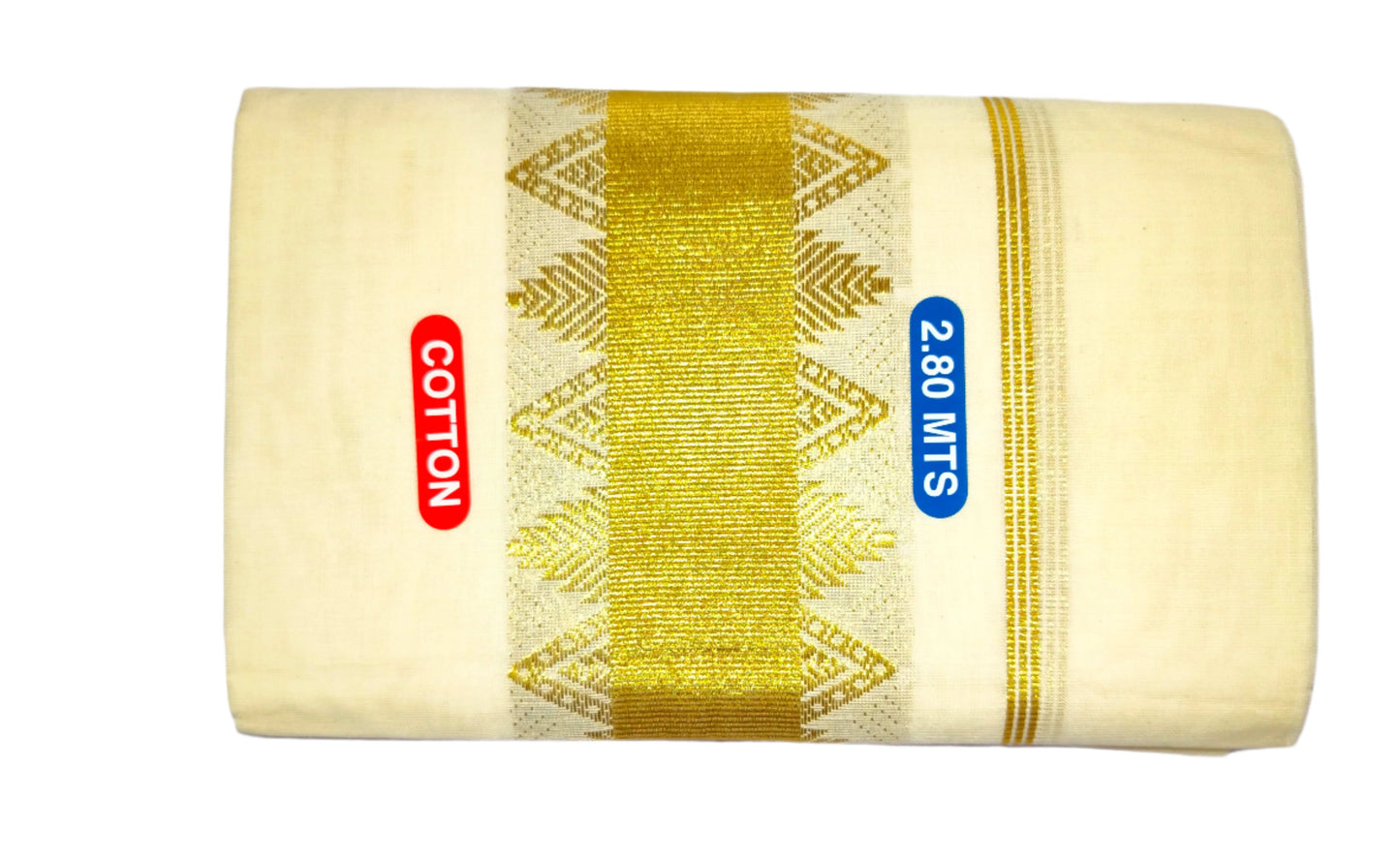 Kerala Cotton Set Mundu (Single)