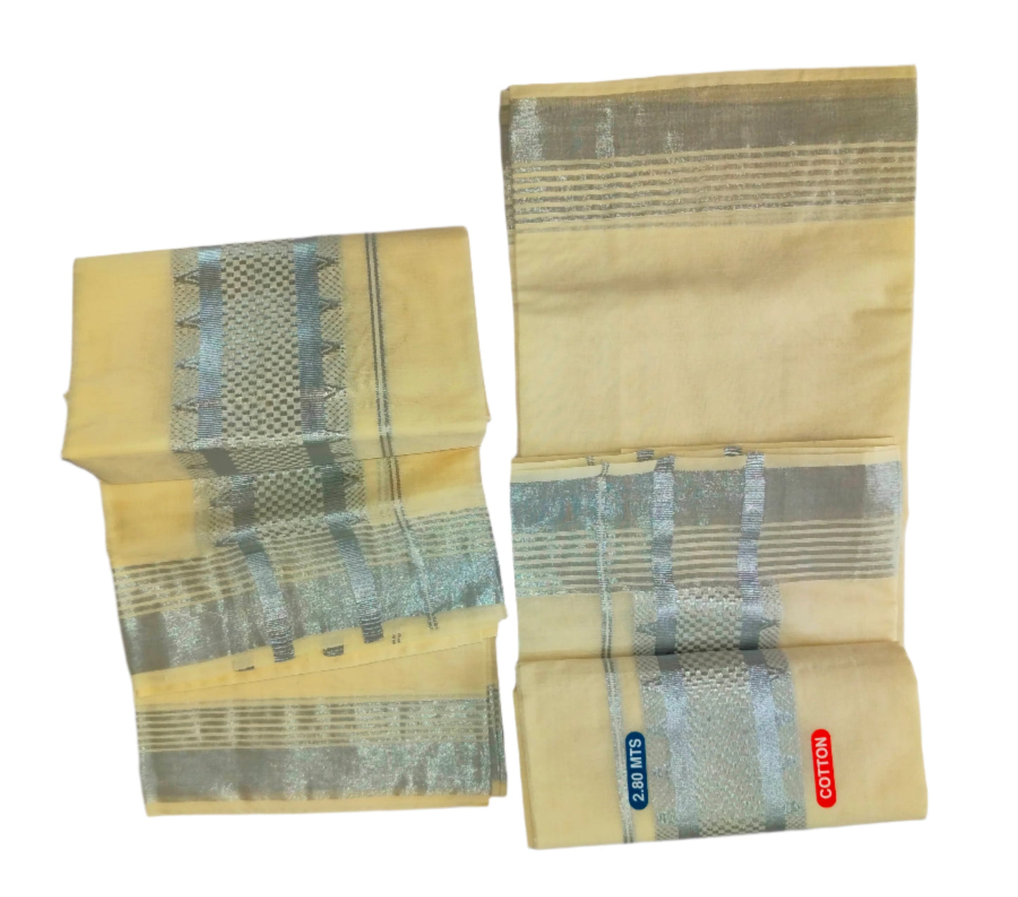 Kerala Cotton Set Mundu (Single)