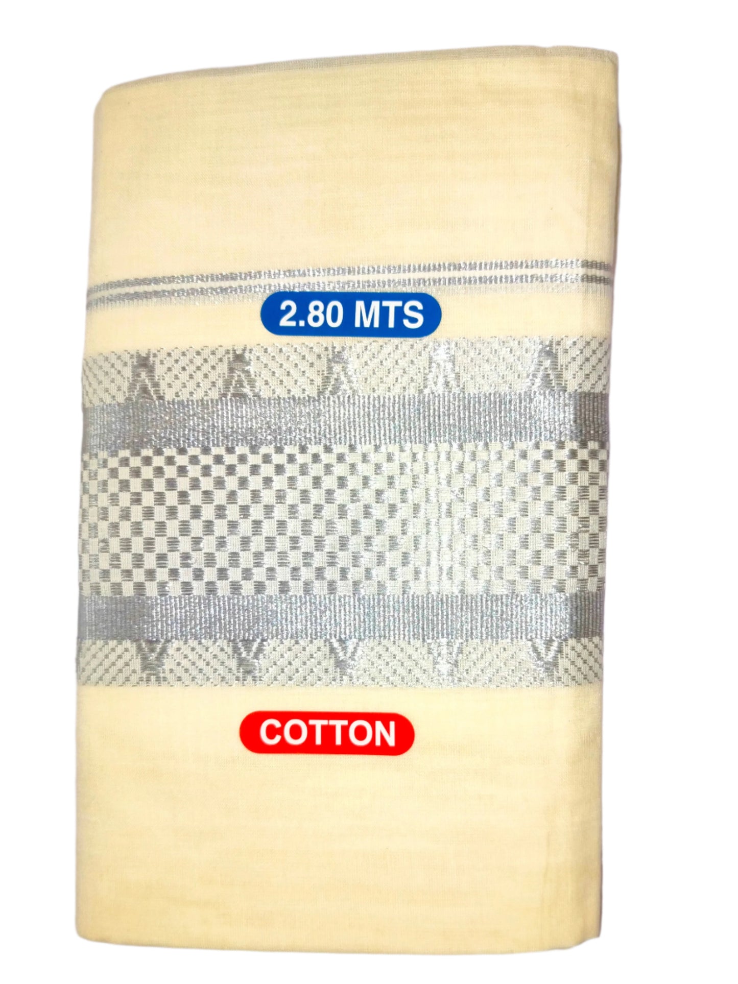 Kerala Cotton Set Mundu (Single)