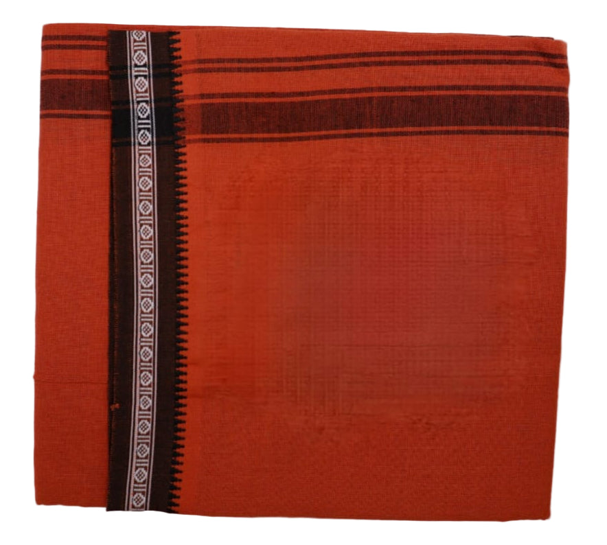 Handloom Kaavi Mundu