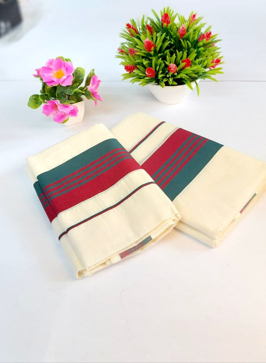 Kerala Cotton Set Mundu (Single)