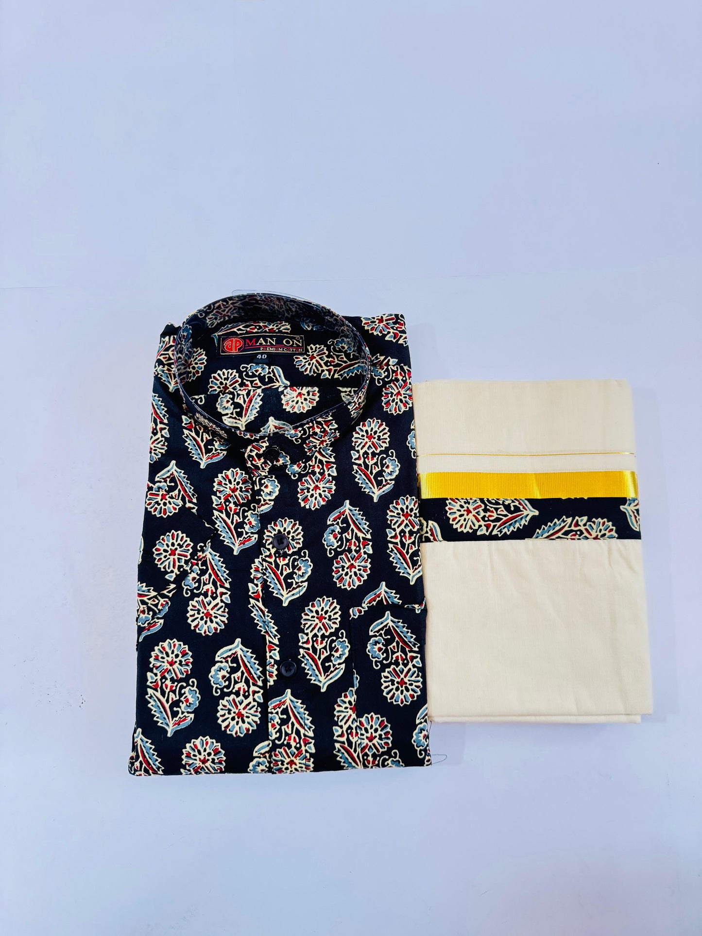 Men’s Combo Ajrakh Set