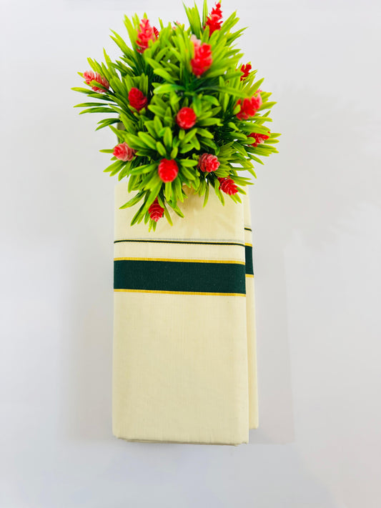 Kerala Handloom Double Mundu