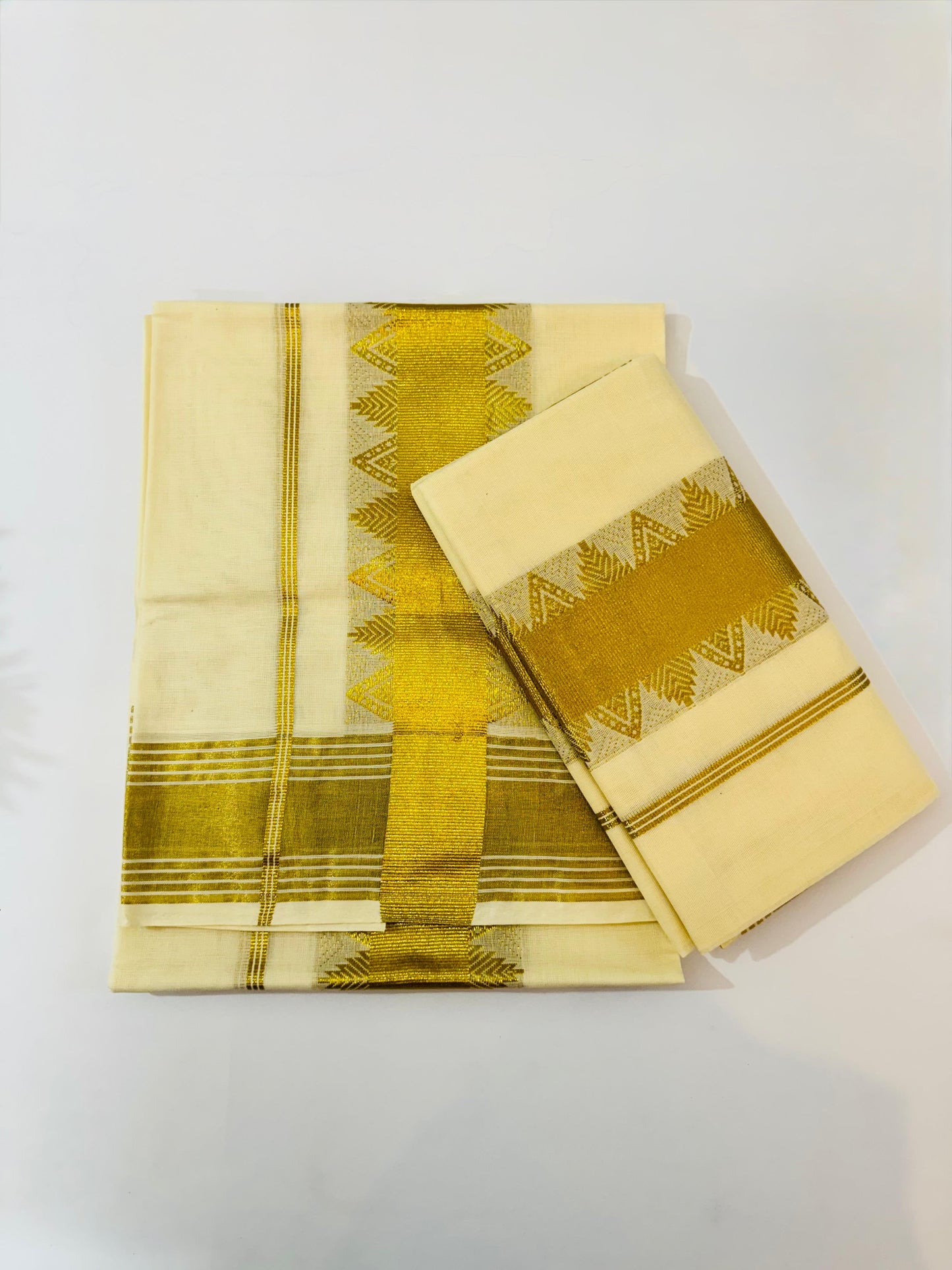 Kerala Cotton Set Mundu (Single)