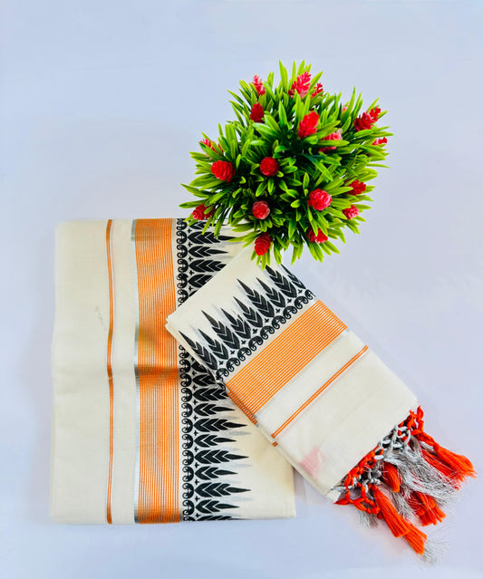 Kerala Cotton Set Mundu