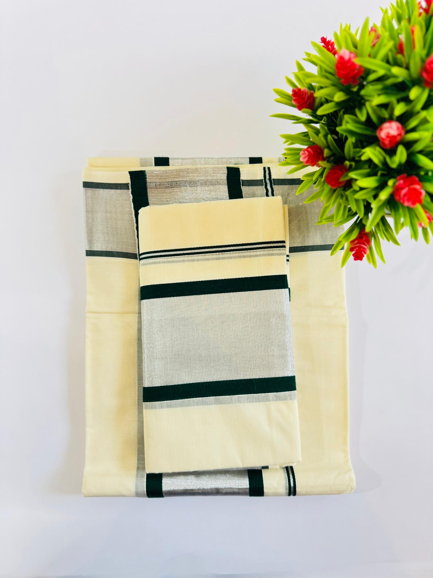 Kerala Handloom Single Set mund