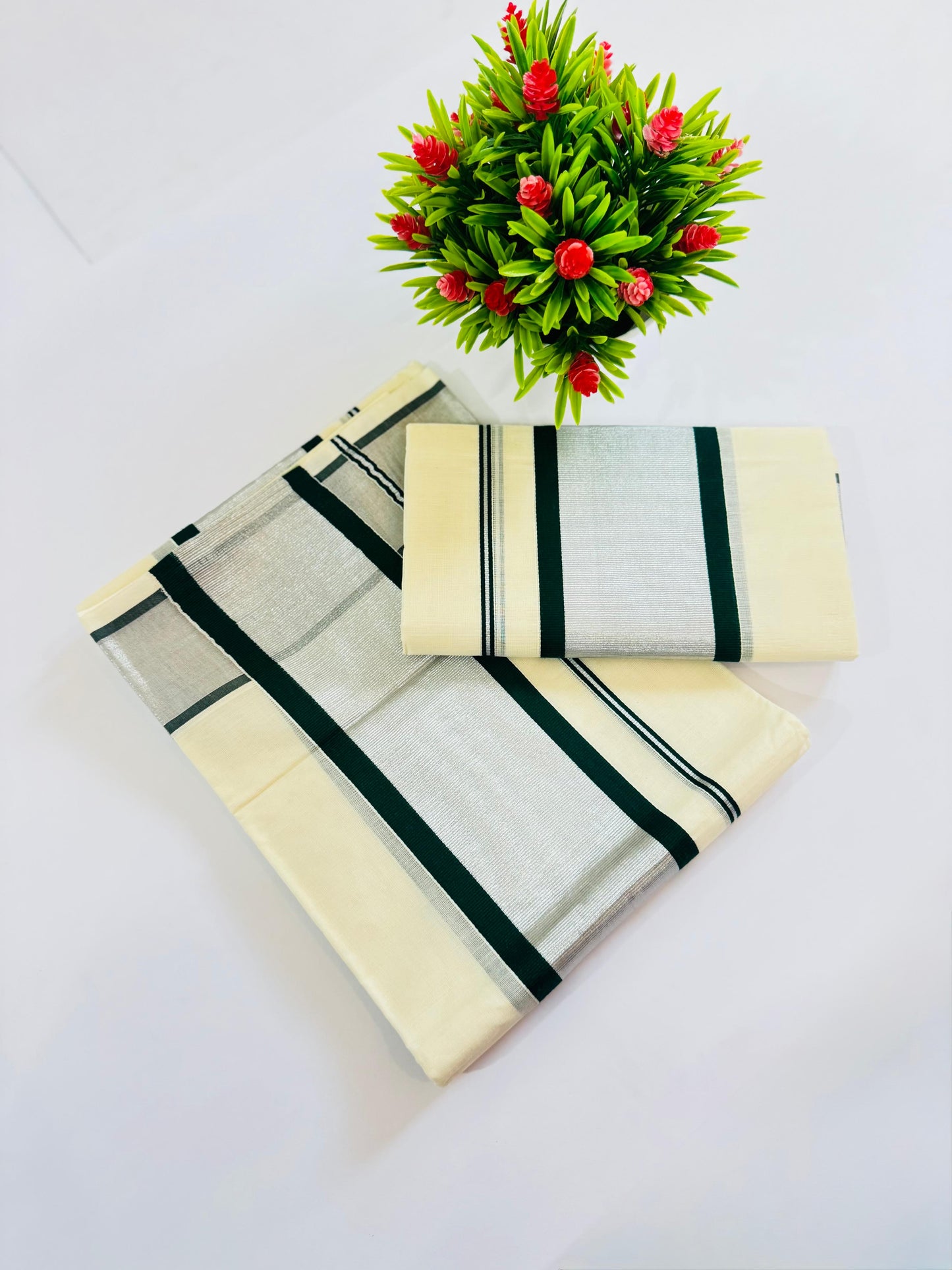Kerala Handloom Single Set mund