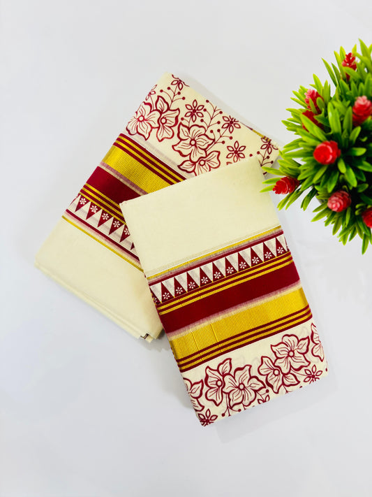 Handloom Set Mundu