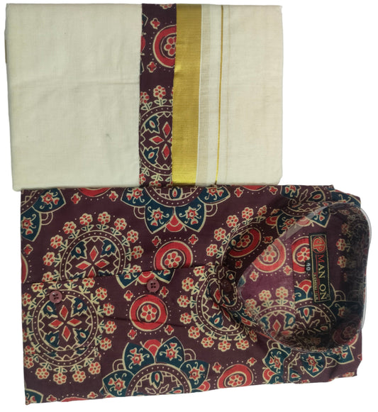 Men’s Combo  Ajrakh  Set