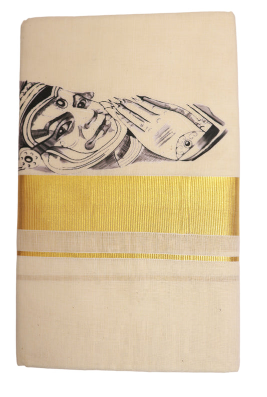 Kerala Sticker Dhoti Mural