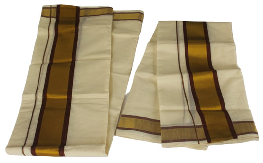 Kerala Cotton Set Mundu (Single)