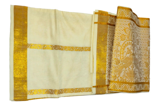 Kerala Kasavu Border Set Saree