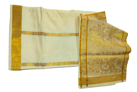Kerala Kasavu Border Set Saree