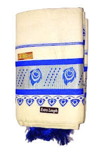 Kerala Cotton Set Mundu (Single)
