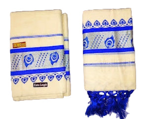 Kerala Cotton Set Mundu (Single)