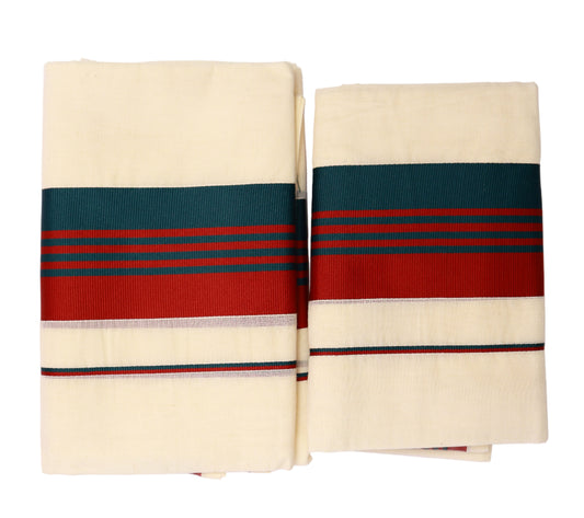 Kerala Cotton Set Mundu (Single)