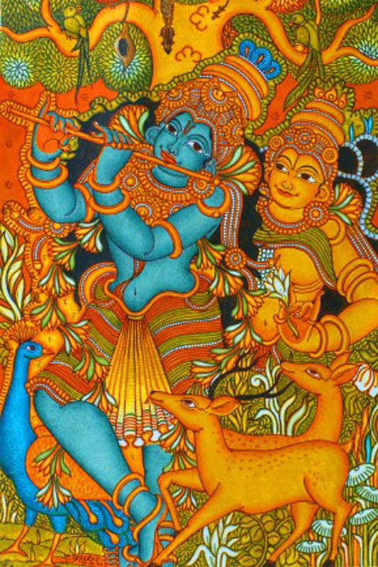 BVM85 Lord Krishna with Radha