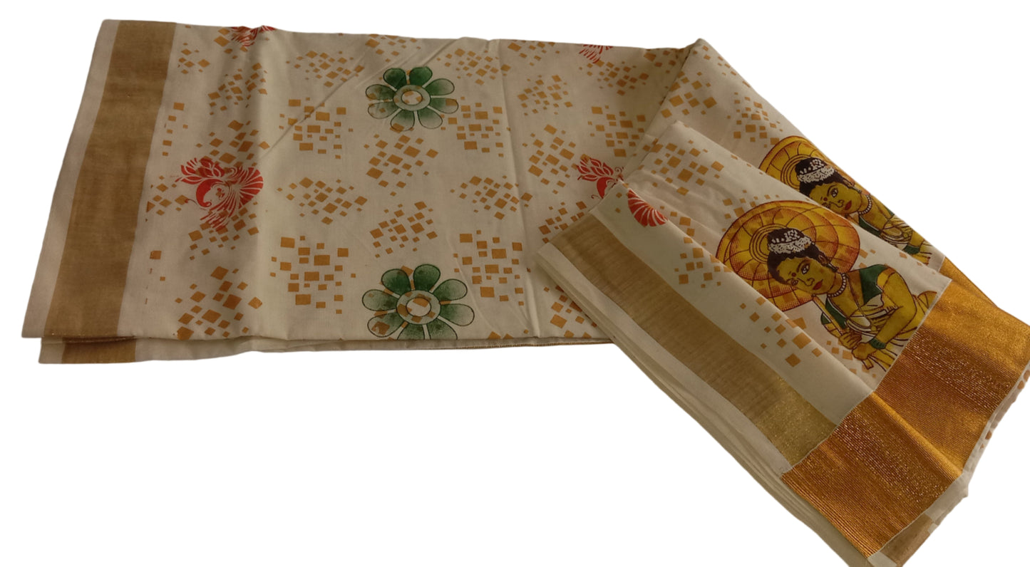 Kerala Handloom Saree
