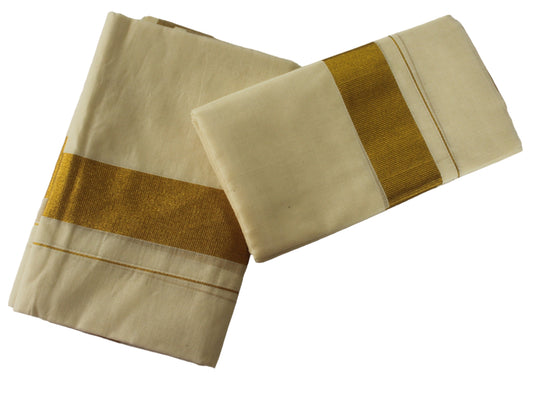 Kerala Cotton Set Mundu (Single)