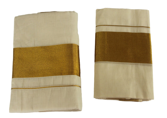 Kerala Cotton Set Mundu (Single)