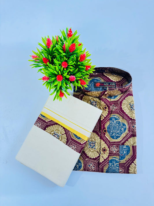 Men’s Combo  Ajrakh  Set