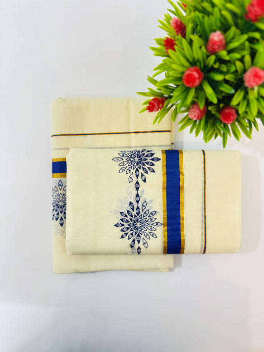 Kerala Handloom Set Mundu