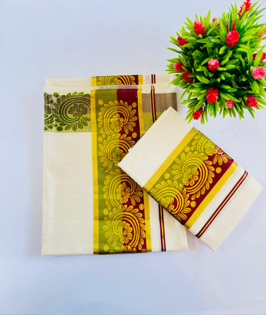 Handloom Set Mundu