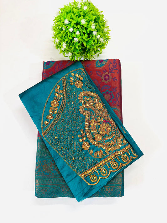 AMURTHA SAREE WITH BLOUSE