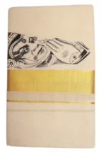 Kerala Sticker Dhoti Mural - Image 4