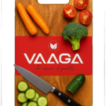 Rectangular Wooden Chopping Board - Durable, Knife-Friendly Cutting Surface for Vegetables, Meat, and More Stylish Kitchen Essential Easy-Grip Handles Ideal for Home or Professional Use