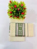Kerala Cotton Set Mundu - Image 3