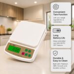 Digital Kitchen Weighing Scale 10Kg Electronic Weight Machine with LCD Display |SF-400A Food Measuring Scale for Baking Cooking Dieting Grocery Kitchen Use - Image 2